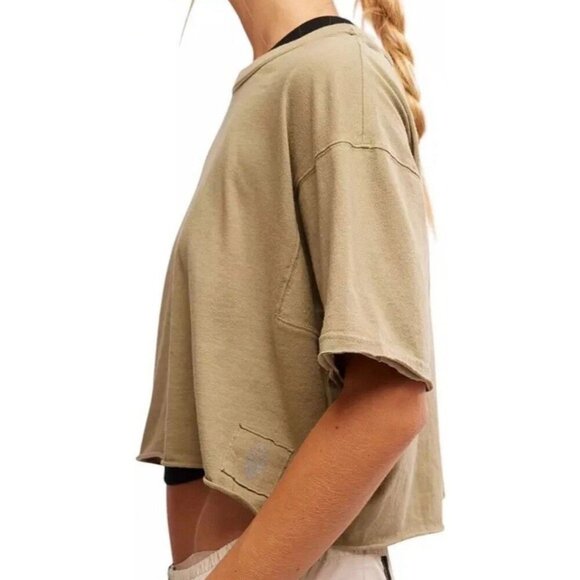 NWT FP Movement Women's Inspire Logo T-Shirt - Picture 3 of 3